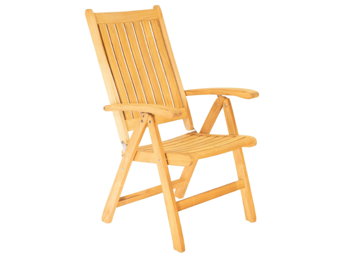 VICTORIA - Recliner teak garden chair _ Traditional Teak